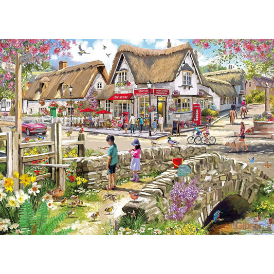 Gibsons Daffodils & Ducklings 1000 Piece Jigsaw Puzzle