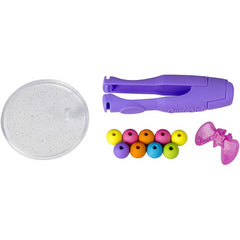 Curligirls Pop Teenage Play Doll Purple & Green Magic Hair 14cm - Charli