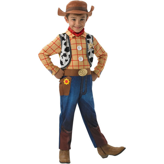 Rubie's Disney Toy Story Woody Deluxe Costume Child Medium Age 7-8 years 128cm