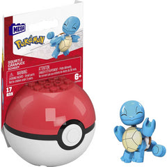 Mega Construx Pokemon 17 Piece Squirtle Construction Building Set