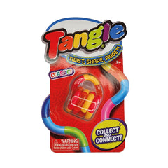Tangle Zuru Fidget Sensory Toy Classic Series - Yellow Red