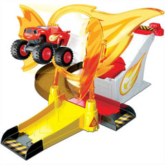 Blaze and the Monster Flaming Stunts Die Cast Model and Track