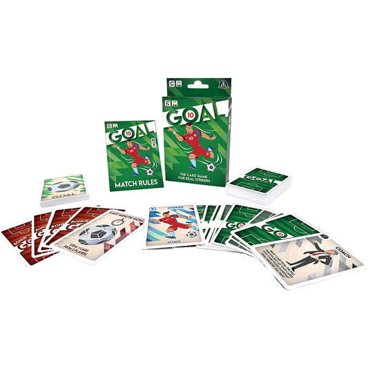Goal 10 Card Game 2-5 Players Football