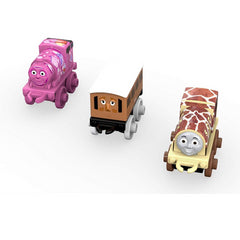 Thomas & Friends Minis DWG24 3 Pack Blob Percy, Giraffe Ben, Classic Annie - Maqio