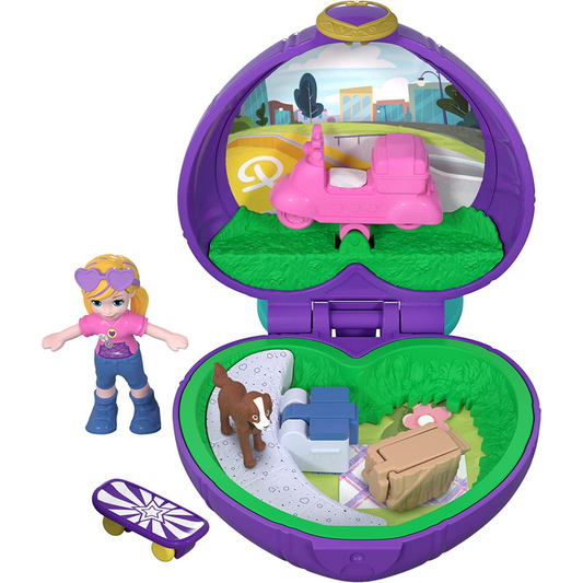 Polly Pocket FRY30 Tiny Pocket Places Picnic Compact Play Set