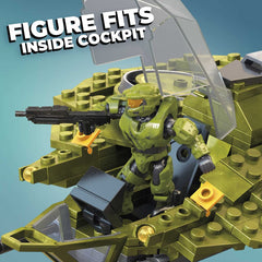 Halo Construx Infinite UNSC Wasp Onslaught Vehicle and Character Figures