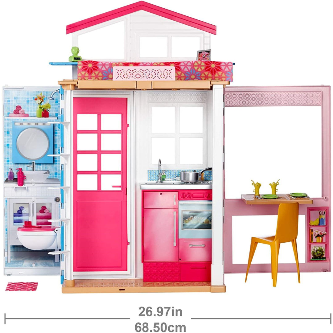 Barbie DVV48 2-Story House and Doll - Maqio