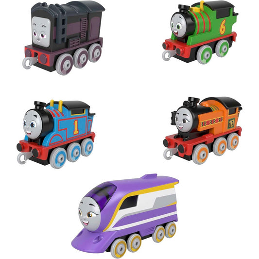 Thomas & Friends Diecast Toy Trains Adventures 5 Push-Along Engines