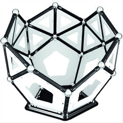 Geomag Special Edition Black & White Magnetic Construction Set - 104 Piece