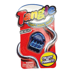 Tangle Zuru Fidget Sensory Toy Metallic - Blue