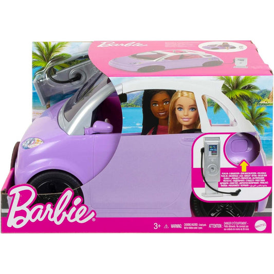 Barbie Convertible Car with Charging Station