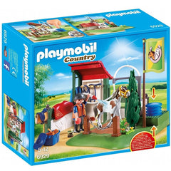 Playmobil Country Horse Grooming Station with Functional Water Pump 6929