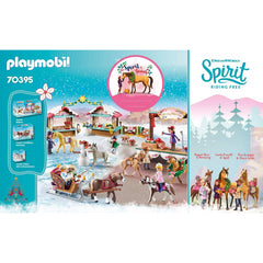 Playmobil Spirit A Miradero Christmas Dreamworks 70395 with 114 accessories
