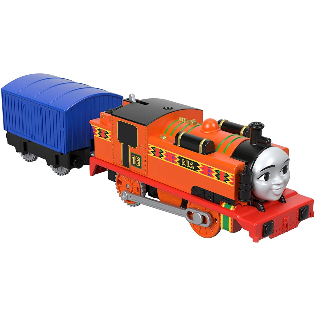 Thomas & Friends Trackmaster Nia Motorised Train Engine Toy Collectible BMK87 - Maqio