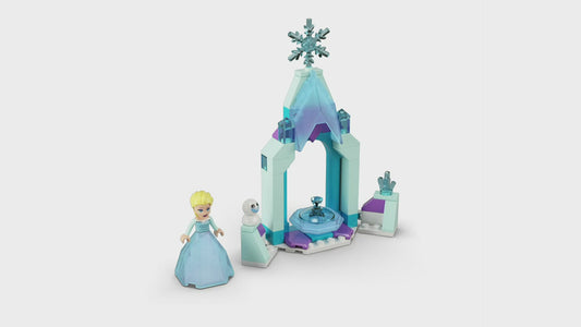 LEGO Disney Frozen Elsa Castle Courtyard Diamond Dress Set 43199