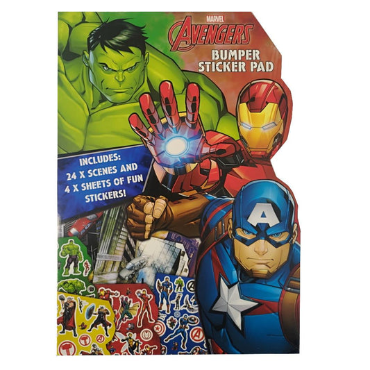 Avengers Bumper Sticker Pad with Scenes - Maqio