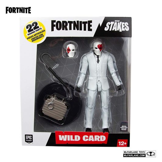 Fortnite Wild Card (Red) Collectable Action Figure 10613 - Maqio
