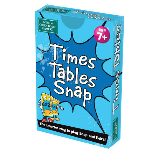Green Board Education Times Tables Snap & Pairs Games