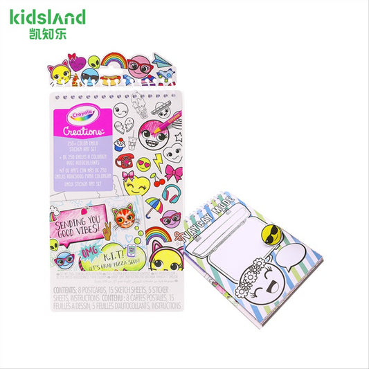 Crayola Creations Colour Emoji Sticker Set 04-6225 - Maqio