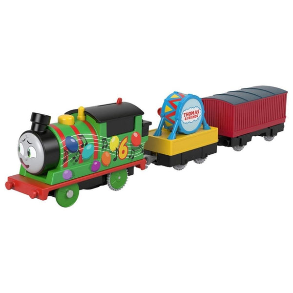 Thomas Friends Motorized Party Train Percy Toy Train Set – Maqio