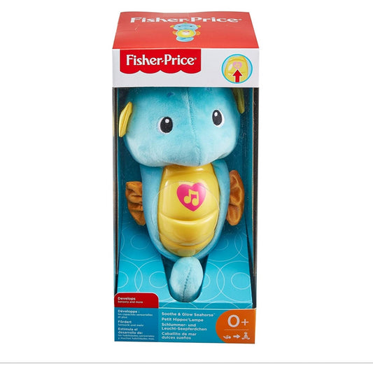 Fisher-Price Soothe & Glow Seahorse in Blue - Maqio