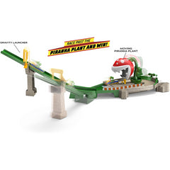 Hot Wheels Mario Kart Nemesis - Piranha Plant Slide Track Set - Maqio