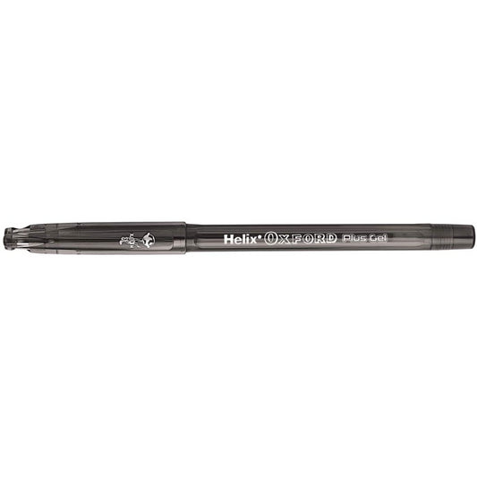 Helix Oxford Gel Pens 4 Pack Black - Maqio