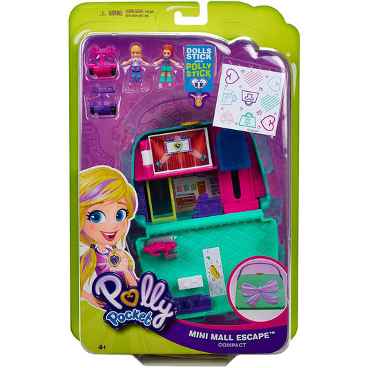 Polly Pocket World Mini Mall Escape Compact Play Set GCJ86 - Maqio