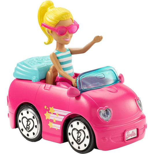 Barbie Blonde Go Doll Pink Vehicle