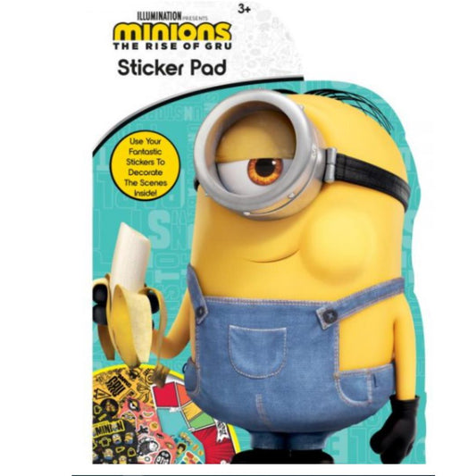 Minions Movie Shaped Sticker Set - Maqio