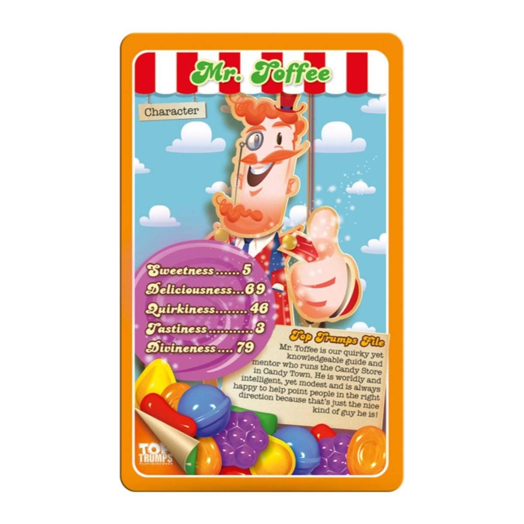 Top Trumps Candy Crush SODA SAGA Card Game - Maqio