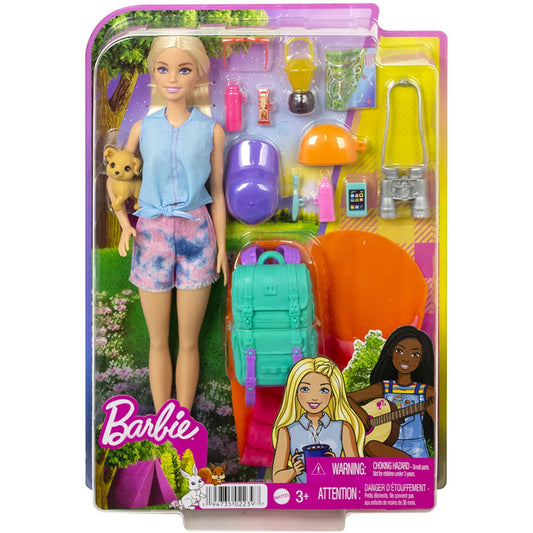 Barbie It Takes Two Malibu Camping Doll & Puppy