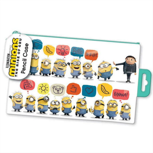 Minions Movie Flat Pencil Case - Maqio