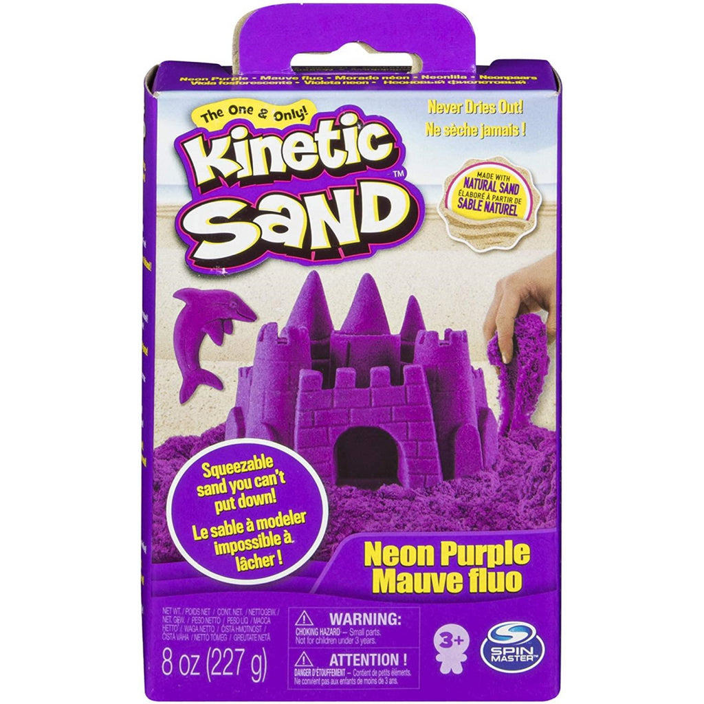 Kinetic Sand in Neon Purple 227g - Maqio