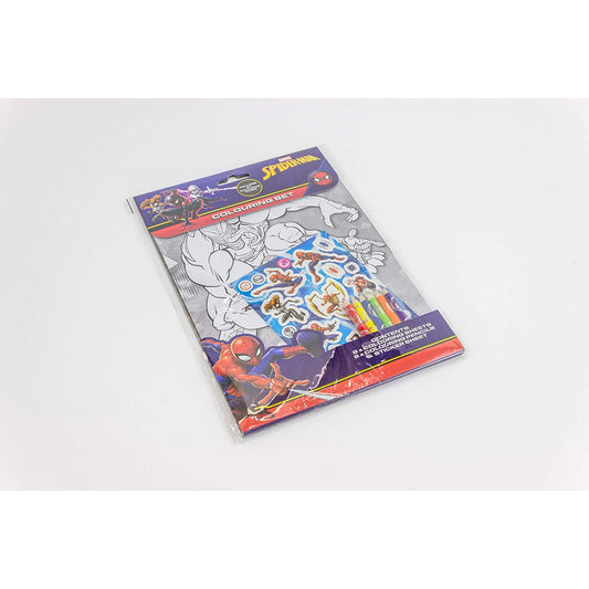 Spiderman Colouring Set - Maqio