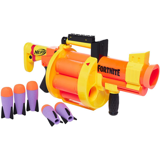 Nerf Fortnite Gun Kids Blaster - 6 Rockets Hasbro - GL Rocket