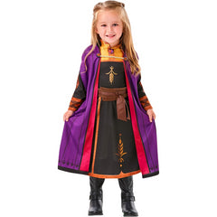 Rubie's Disney Frozen Anna Travel Dress Childs Costume Size Medium Age 5-6 Years