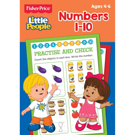 Fisher Price Numbers Activity Book - Maqio
