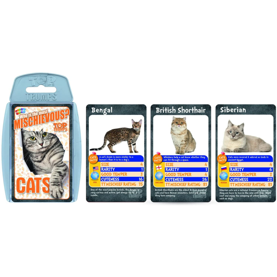 Top Trumps Card Game - Cats 023696 - Maqio