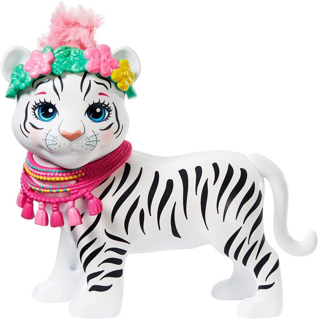 Enchantimals GFN57 Tadley Doll & Kitty White Tiger Animal Figure - Maqio