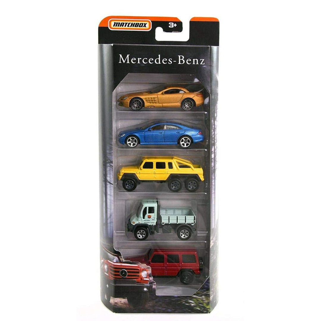 Mattel Matchbox Mercedes Benz AMG Die Cast Metal Limited Edition 5 Pack - Maqio