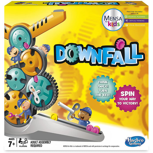 Hasbro Gaming Downfall 00123 - Mensa for Kids Interactive Game - Maqio