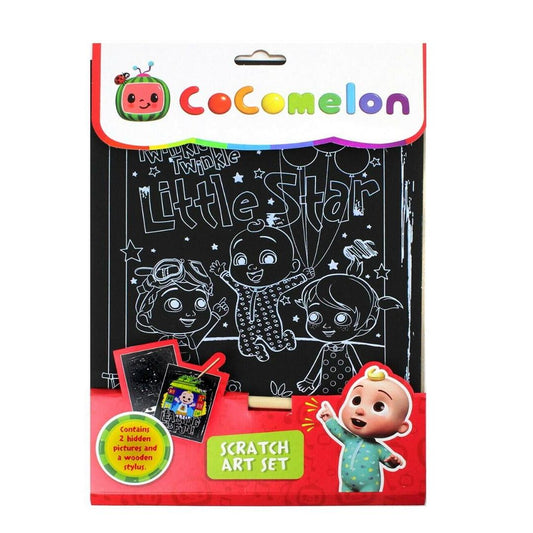 Cocomelon Scratch Art Set - Maqio