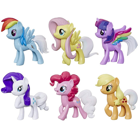 My Little Pony Rainbow Tail Surprise - 6 Pony Pack E5553 - Maqio