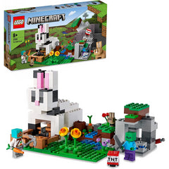 Lego Minecraft The Rabbit Ranch House Farm Set 21181