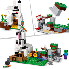 Lego Minecraft The Rabbit Ranch House Farm Set 21181