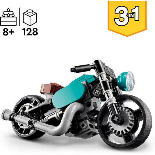 LEGO 31135 Creator 3 in 1 Vintage Classic Motorcycle Set