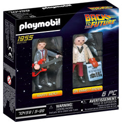 Playmobil Back to the Future Marty and Doc Figuires 6pc 70459
