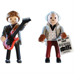 Playmobil Back to the Future Marty and Doc Figuires 6pc 70459