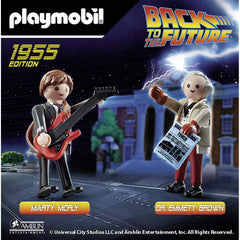 Playmobil Back to the Future Marty and Doc Figuires 6pc 70459